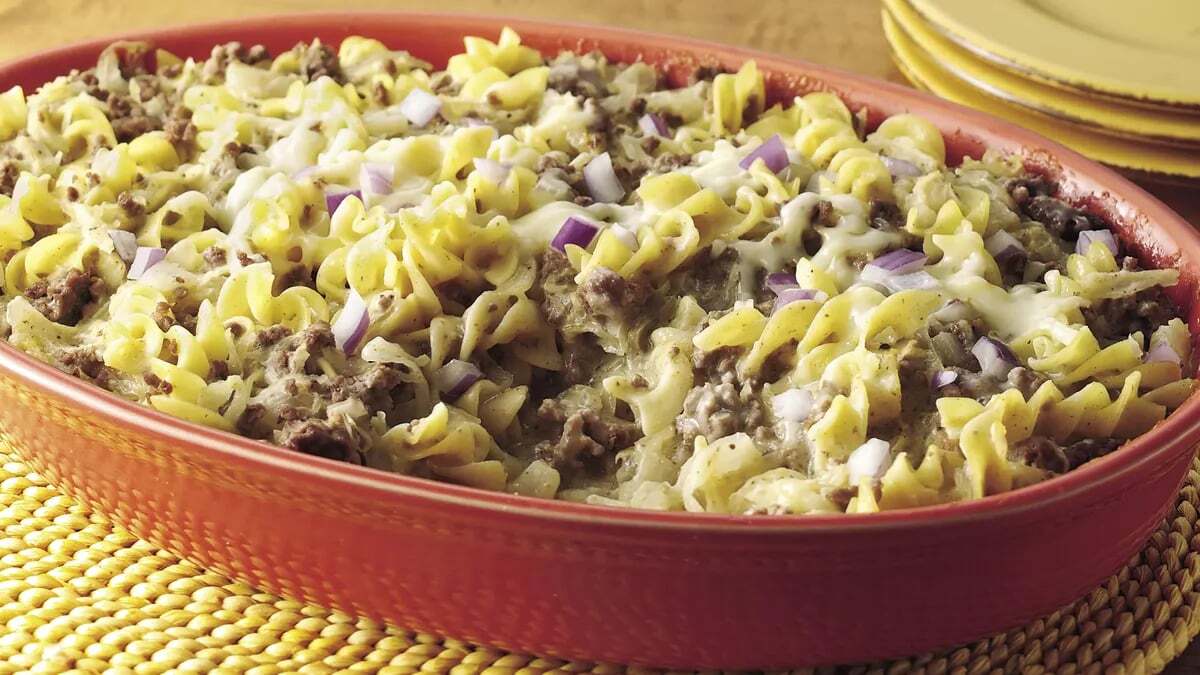 Sauerkraut and Noodles Casserole Recipe