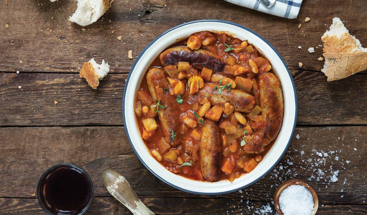 Sausage and Baked Bean Casserole Recipe