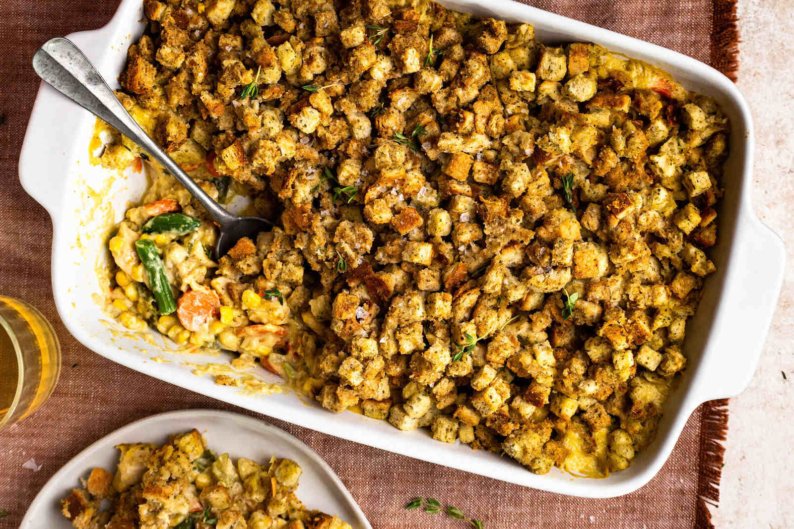 Sausage and Stovetop Stuffing Casserole Recipe