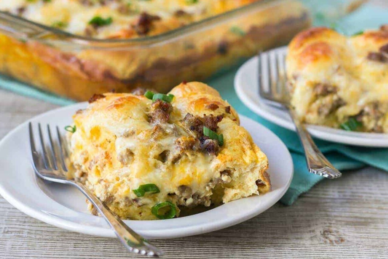 Sausage Egg and Cheese Casserole Recipe