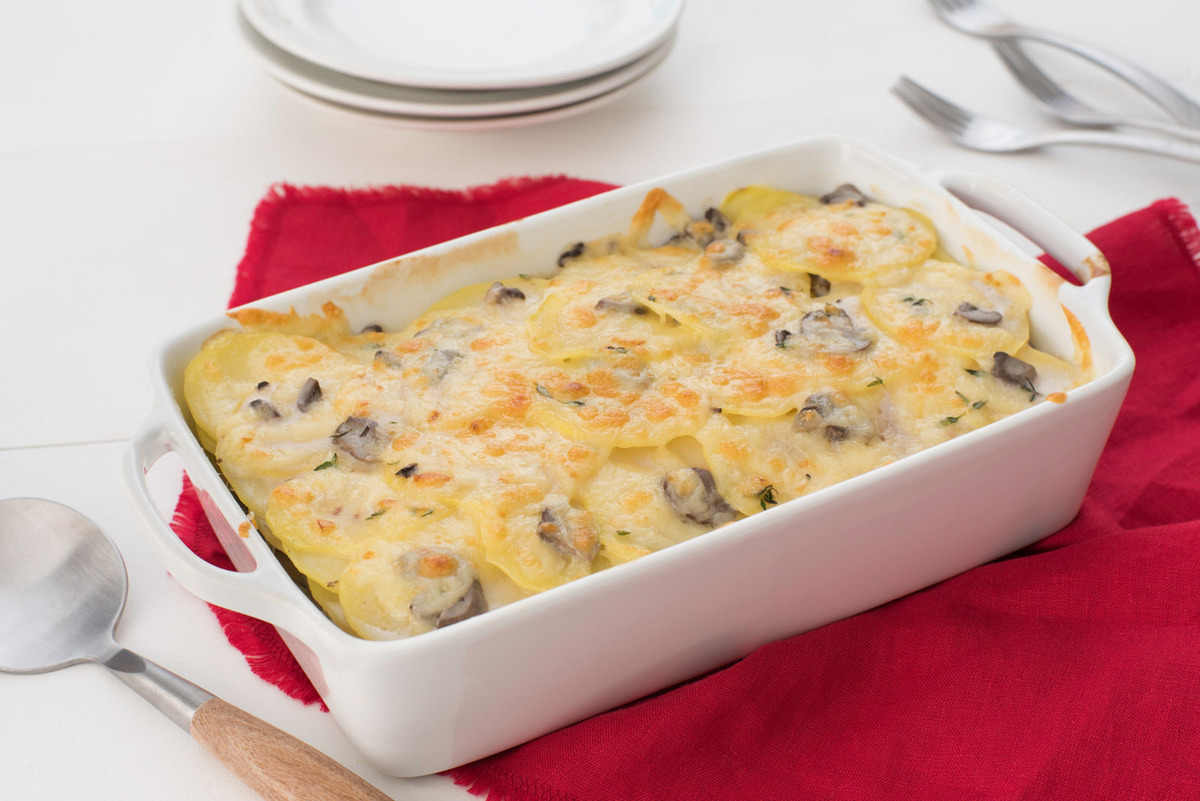 Scalloped Potatoes and Mushroom Soup Casserole Recipe