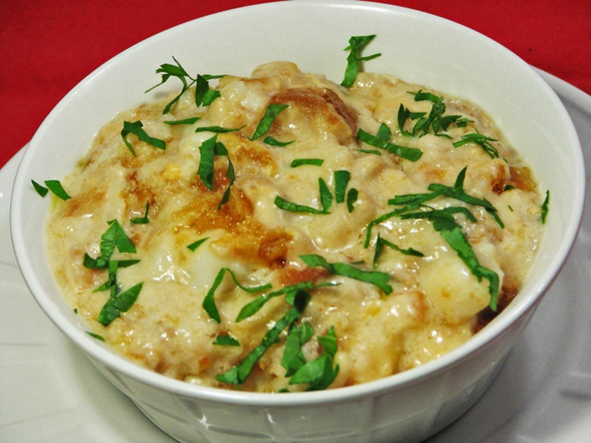 Seafood Casserole Recipe with Ritz Crackers