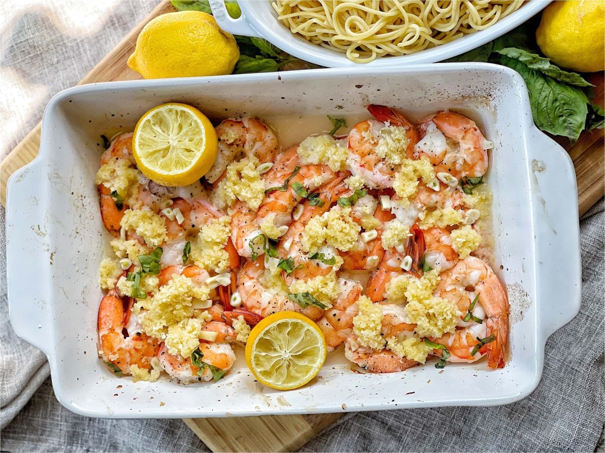 Shrimp Scampi Casserole Recipe