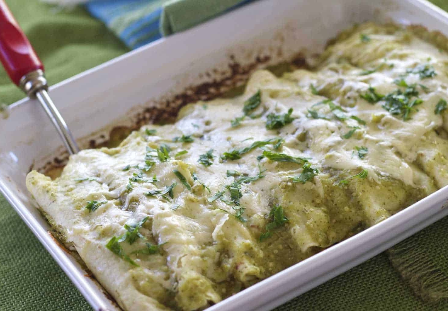 Spinach Enchilada Casserole Recipe