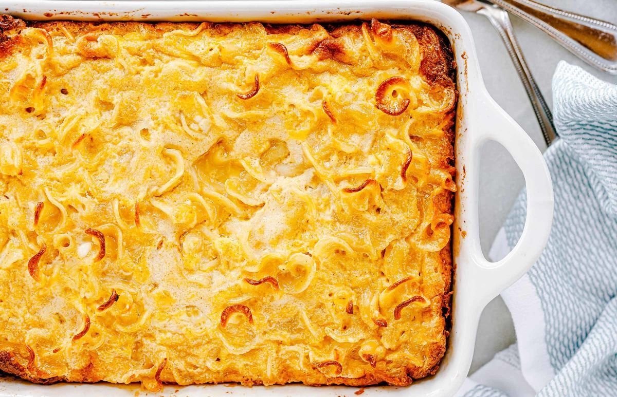 Sweet Noodle Kugel Casserole Recipe