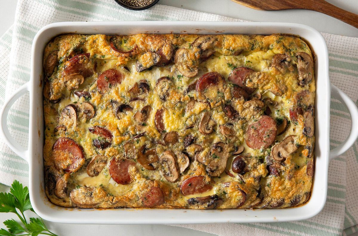 Turkey Mushroom Casserole Recipe