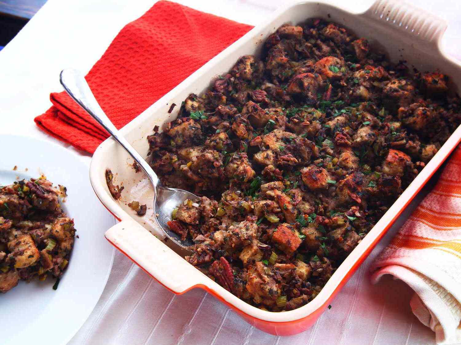 Vegan Stuffing Casserole Recipe