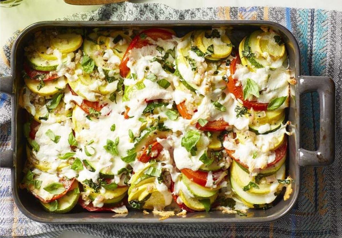 Zucchini Caprese Casserole Recipe