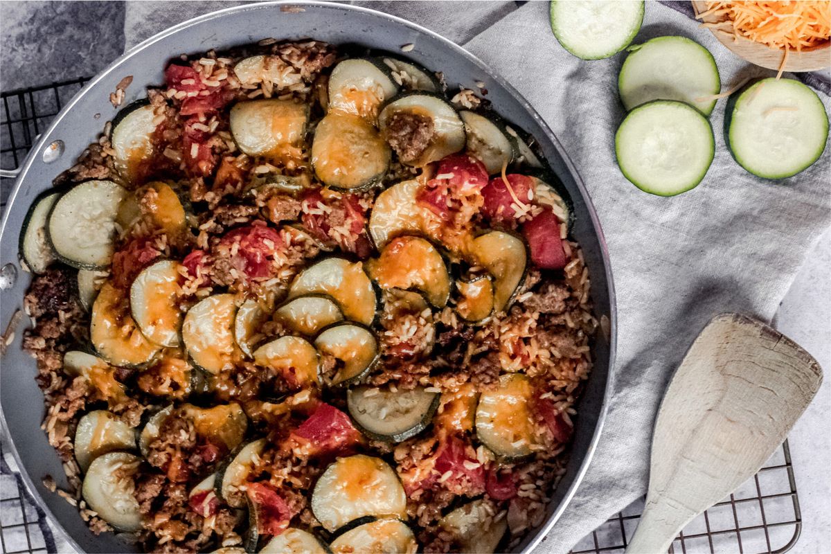 Zucchini Sausage Casserole Recipe