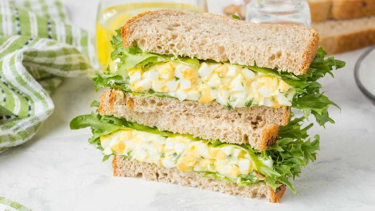 Curried Egg Sandwiches Recipe