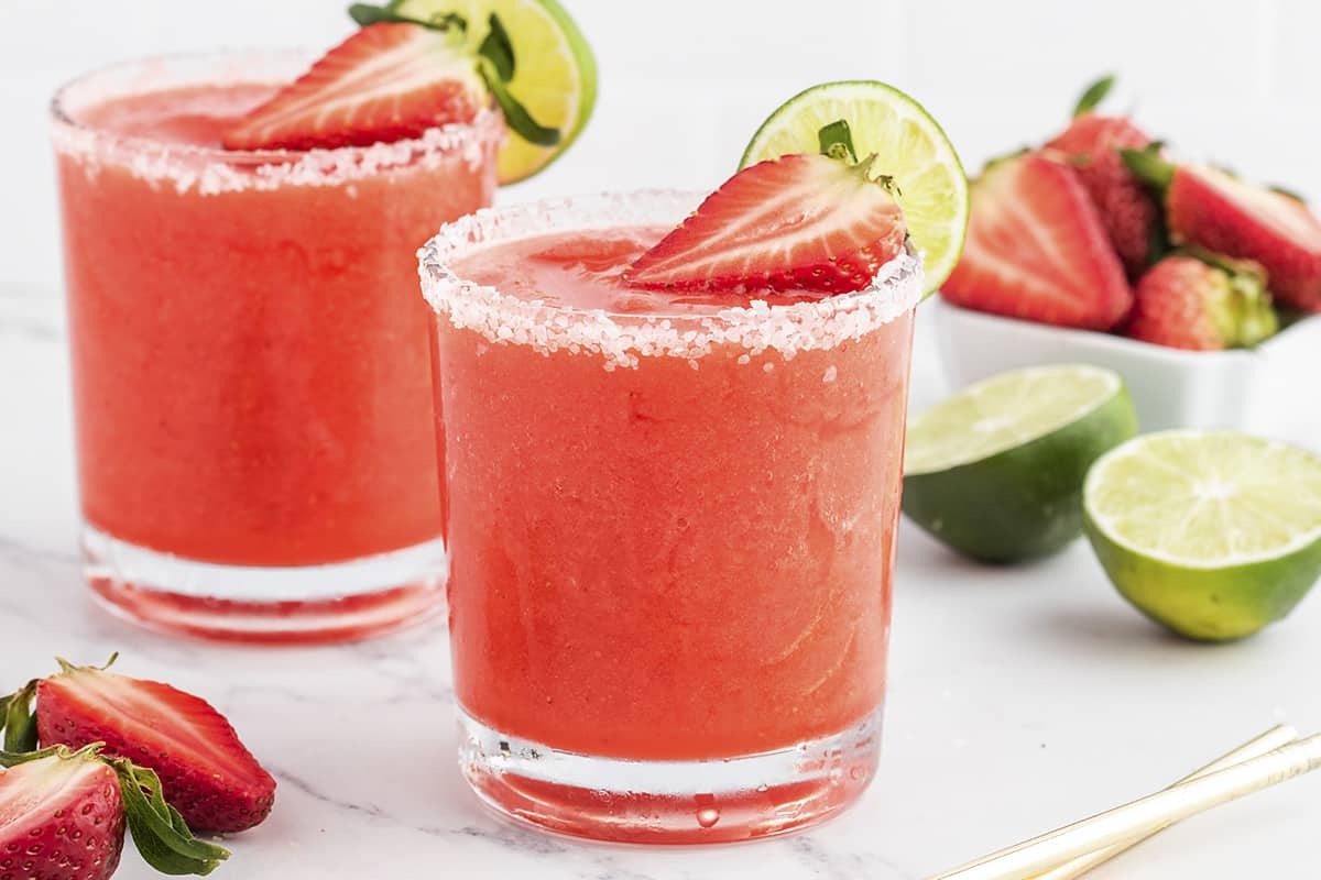 Frozen Strawberry Margarita Recipe