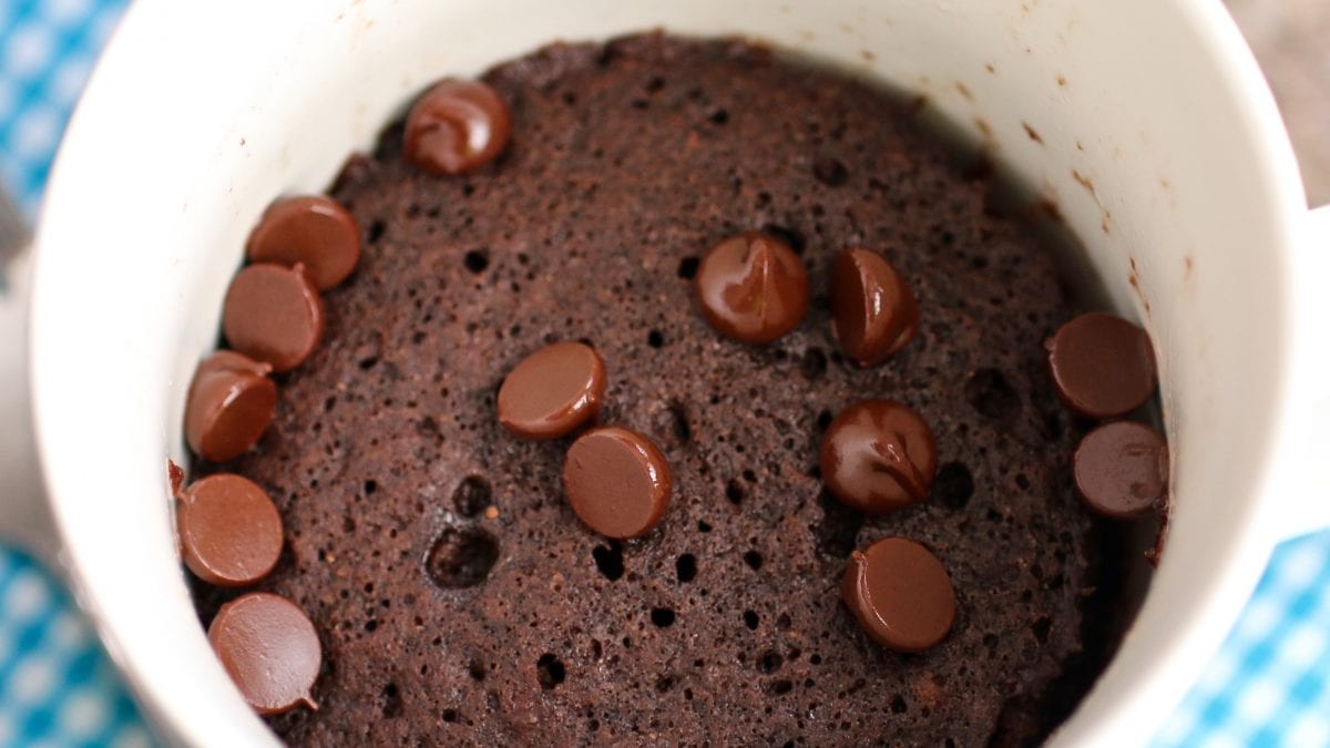 Microwave Chocolate Mug Cake Recipe