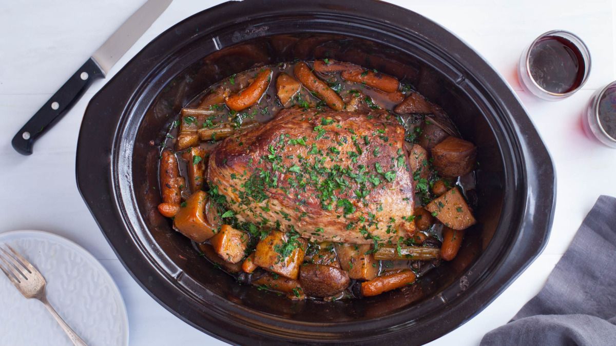 Slow Cooker Pot Roast Recipe