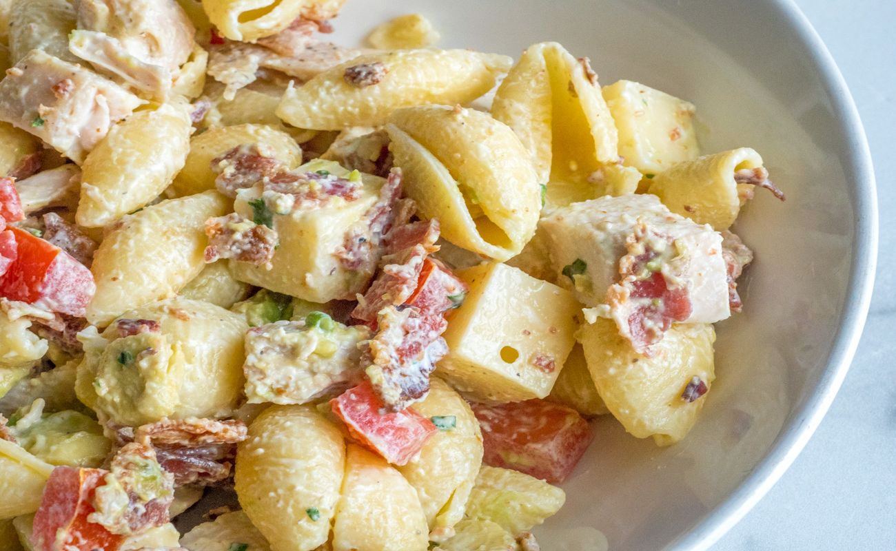 Chicken Club Pasta Salad Recipe