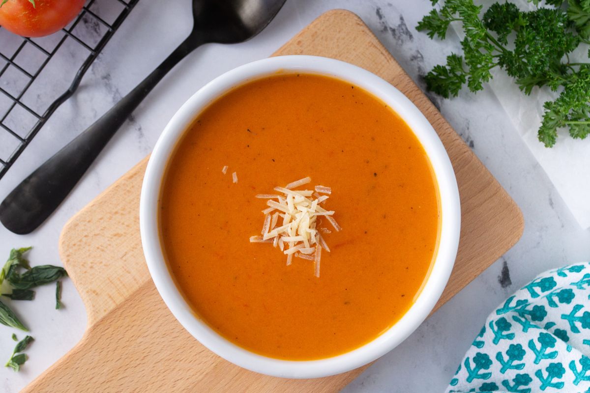 Garden Fresh Tomato Soup Recipe