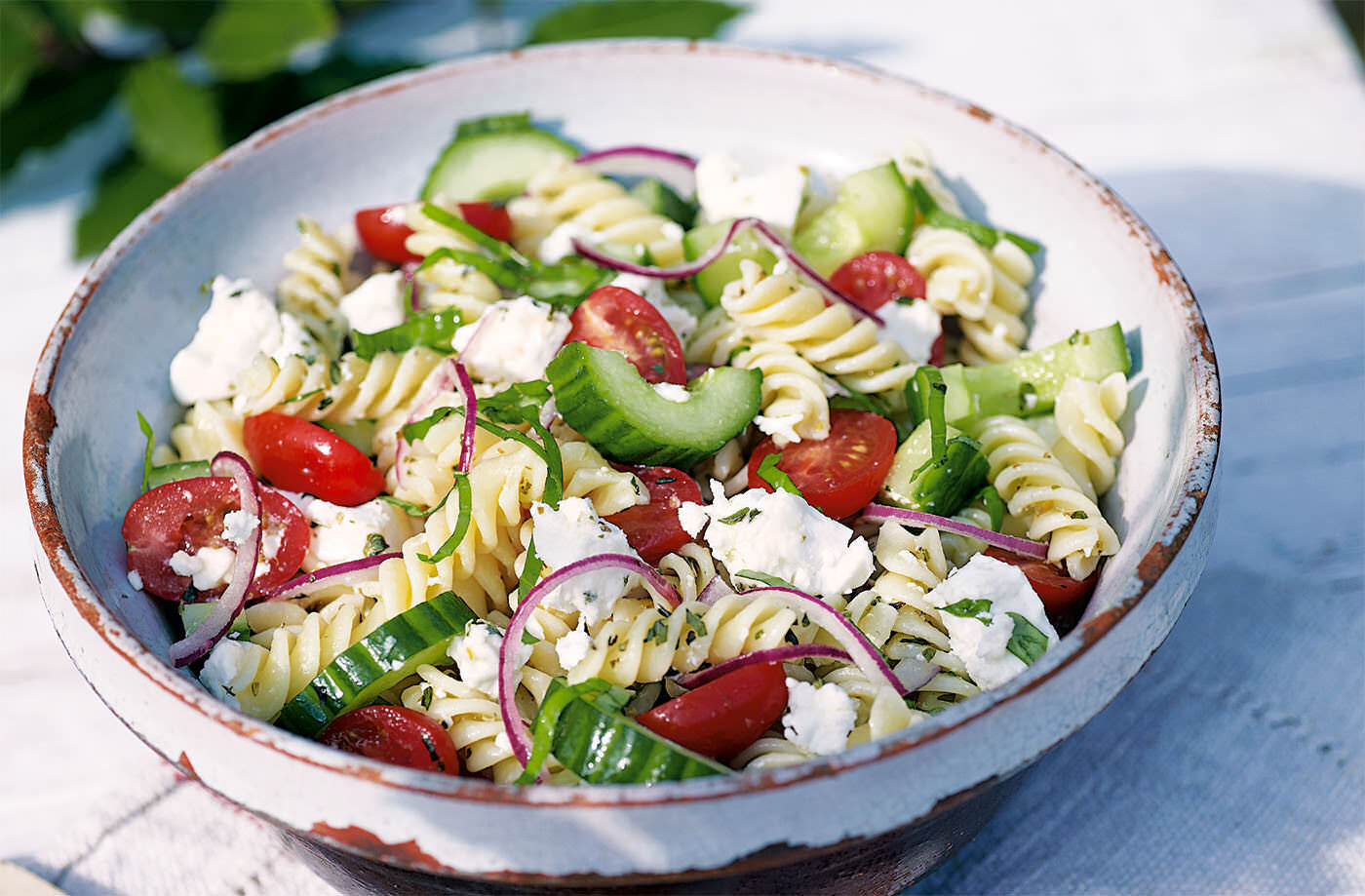 Greek Pasta Salad Recipe