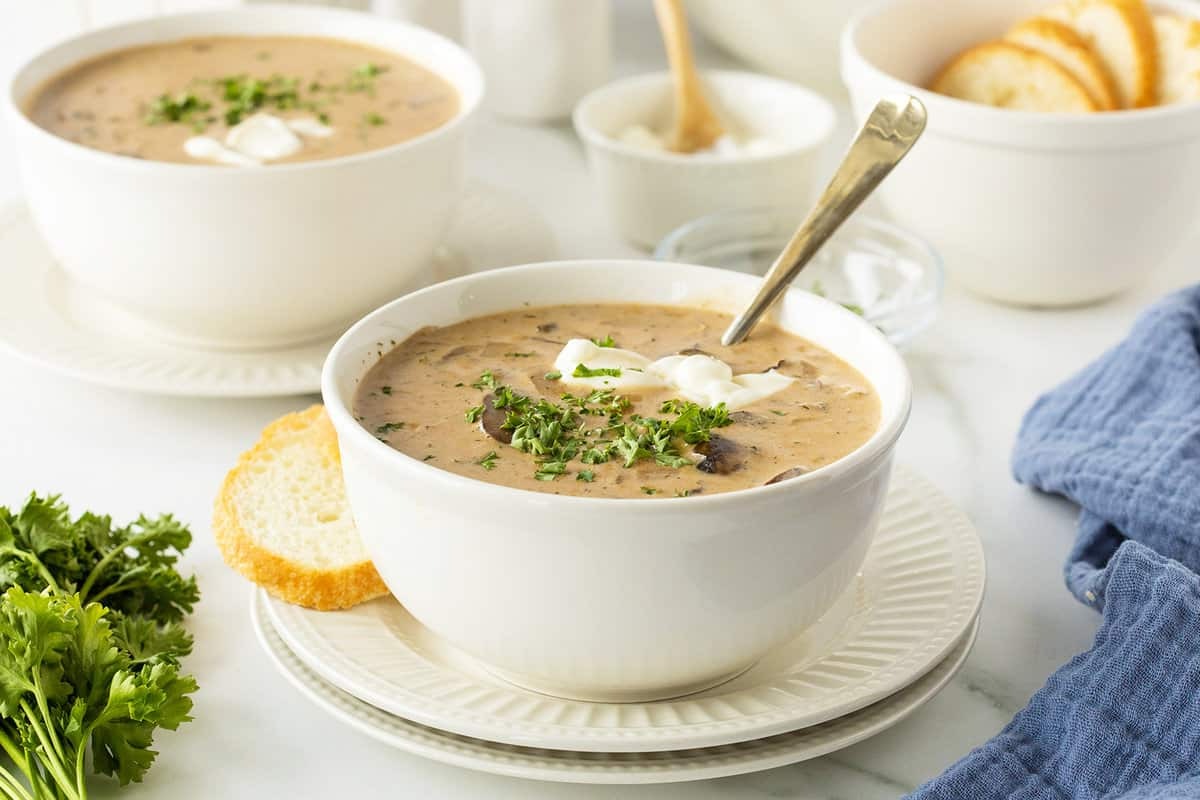 Hungarian Mushroom Soup Recipe