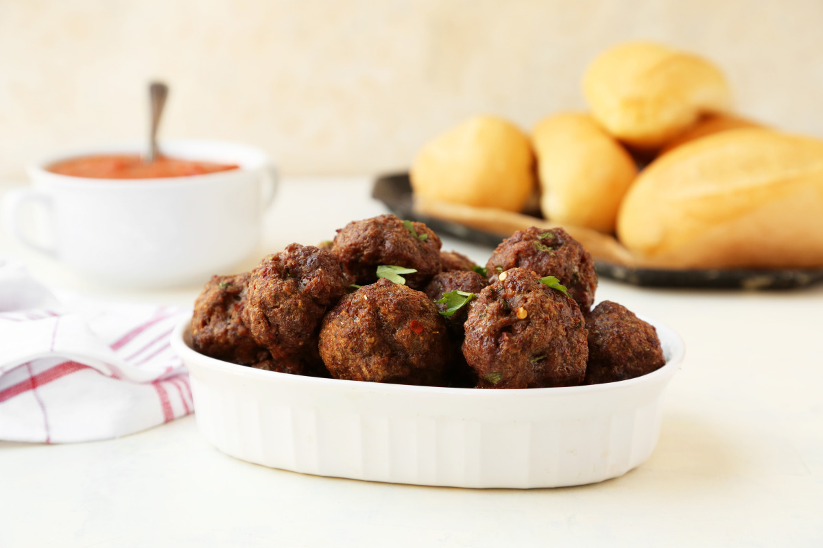 Italian Baked Meatballs Recipe