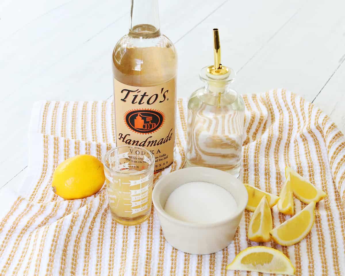 Lemon Drop Shots Recipe