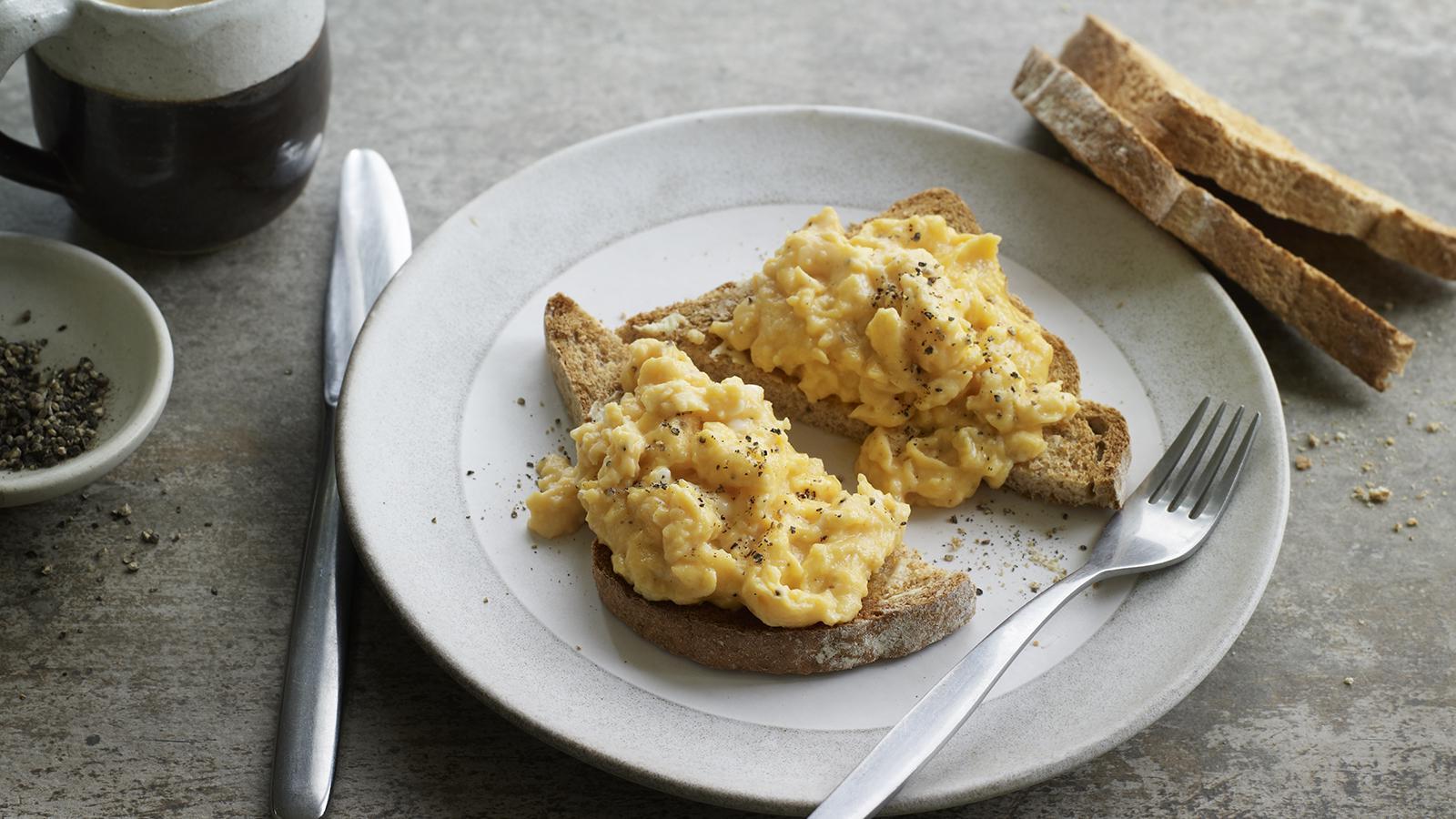 Microwave Scrambled Eggs Recipe