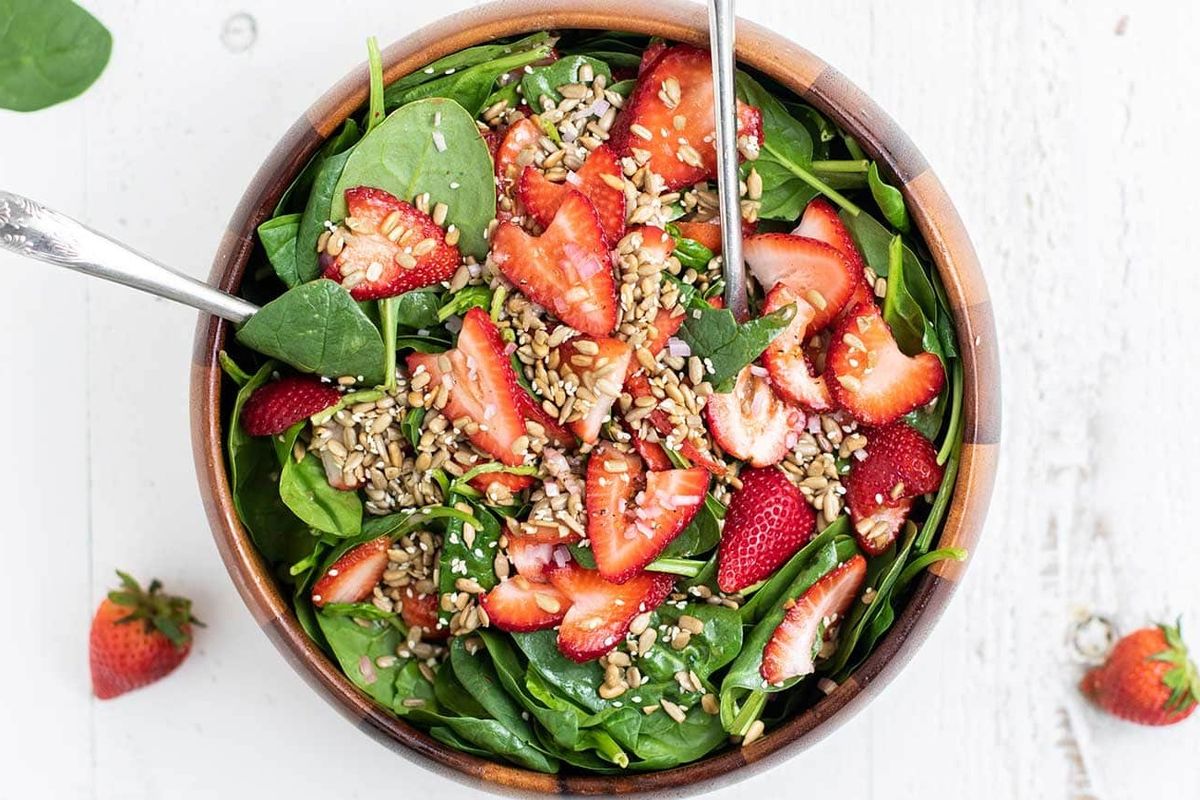 Strawberry Spinach Salad Recipe