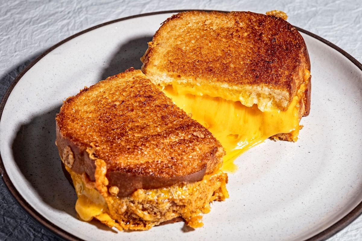 Air Fryer Grilled Cheese Sandwich Recipe