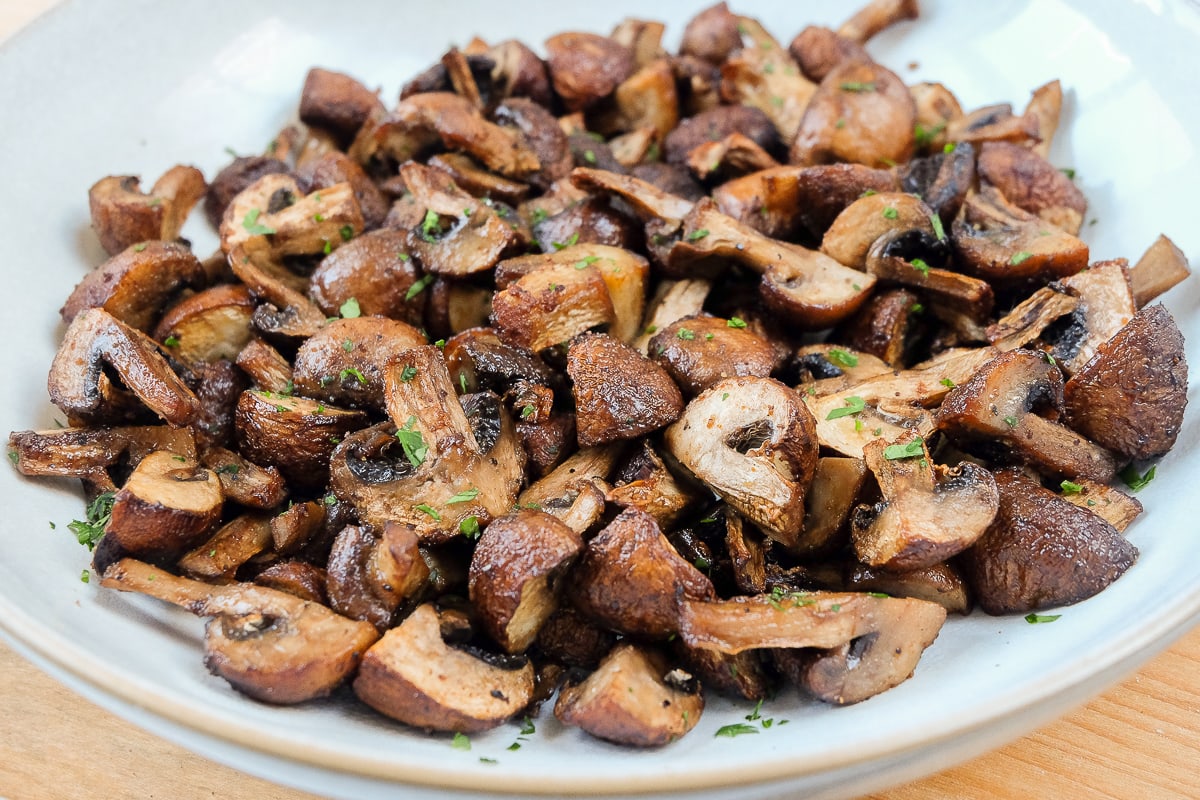 Air Fryer Mushrooms Recipe