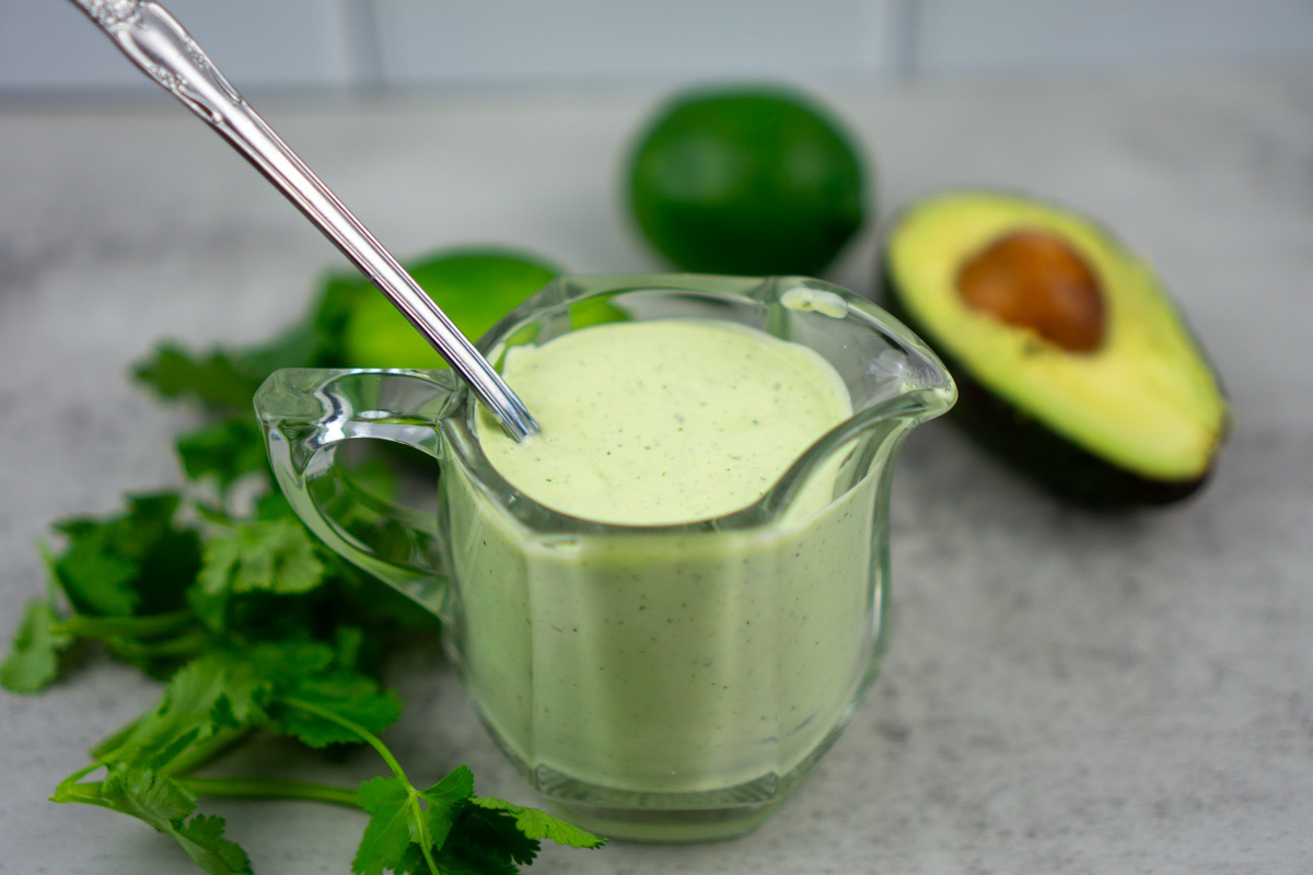 Avocado Lime Ranch Dressing Recipe