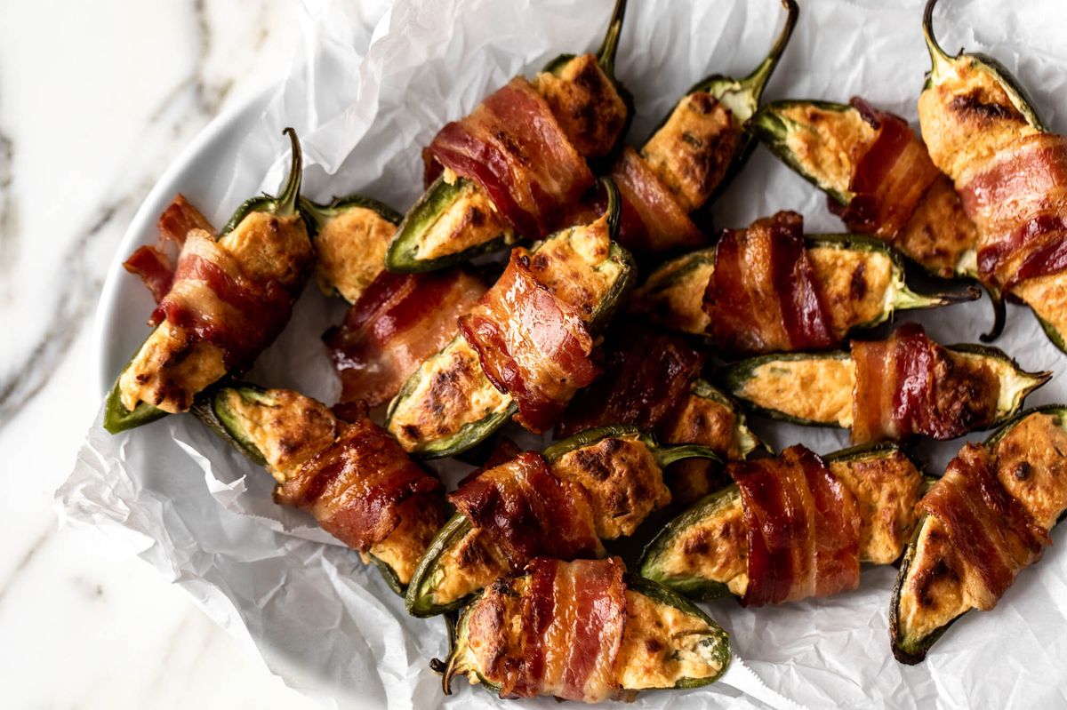 Bacon Wrapped Jalapeno Poppers Recipe