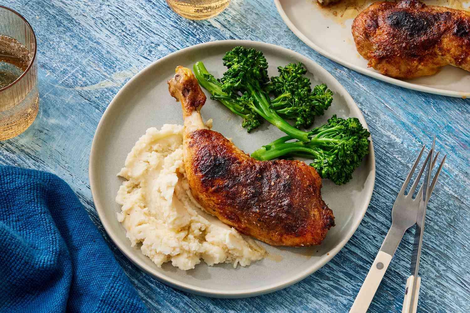 Baked Chicken Leg Quarters Recipe