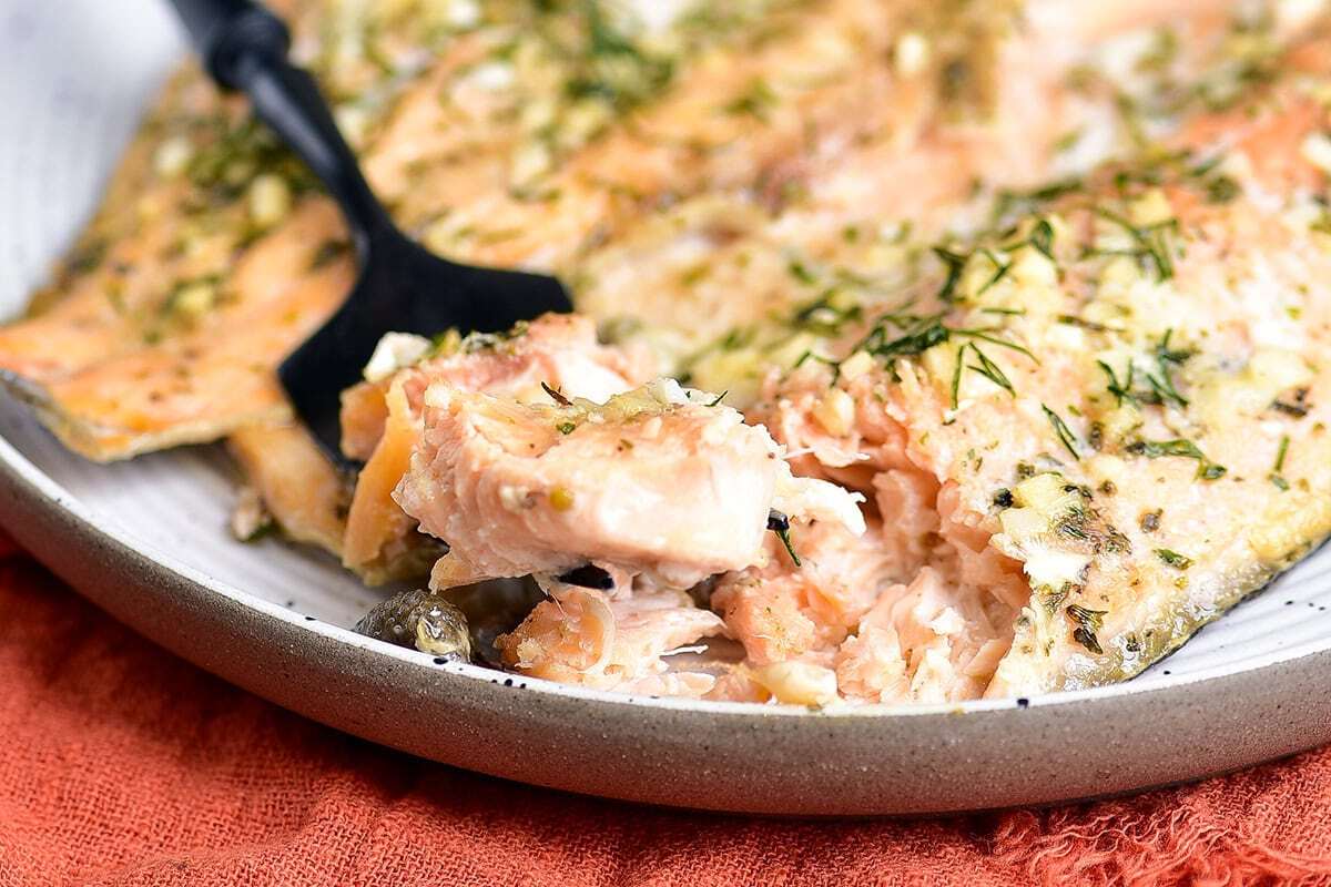 Baked Fresh Rainbow Trout Recipe