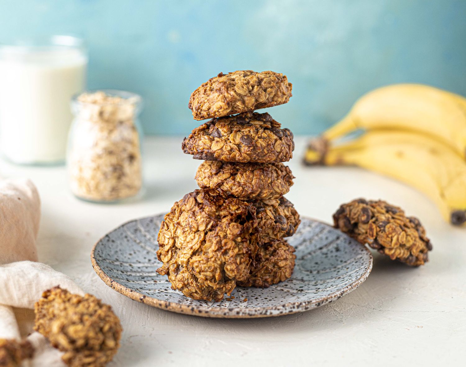 Banana Oat Cookies Recipe