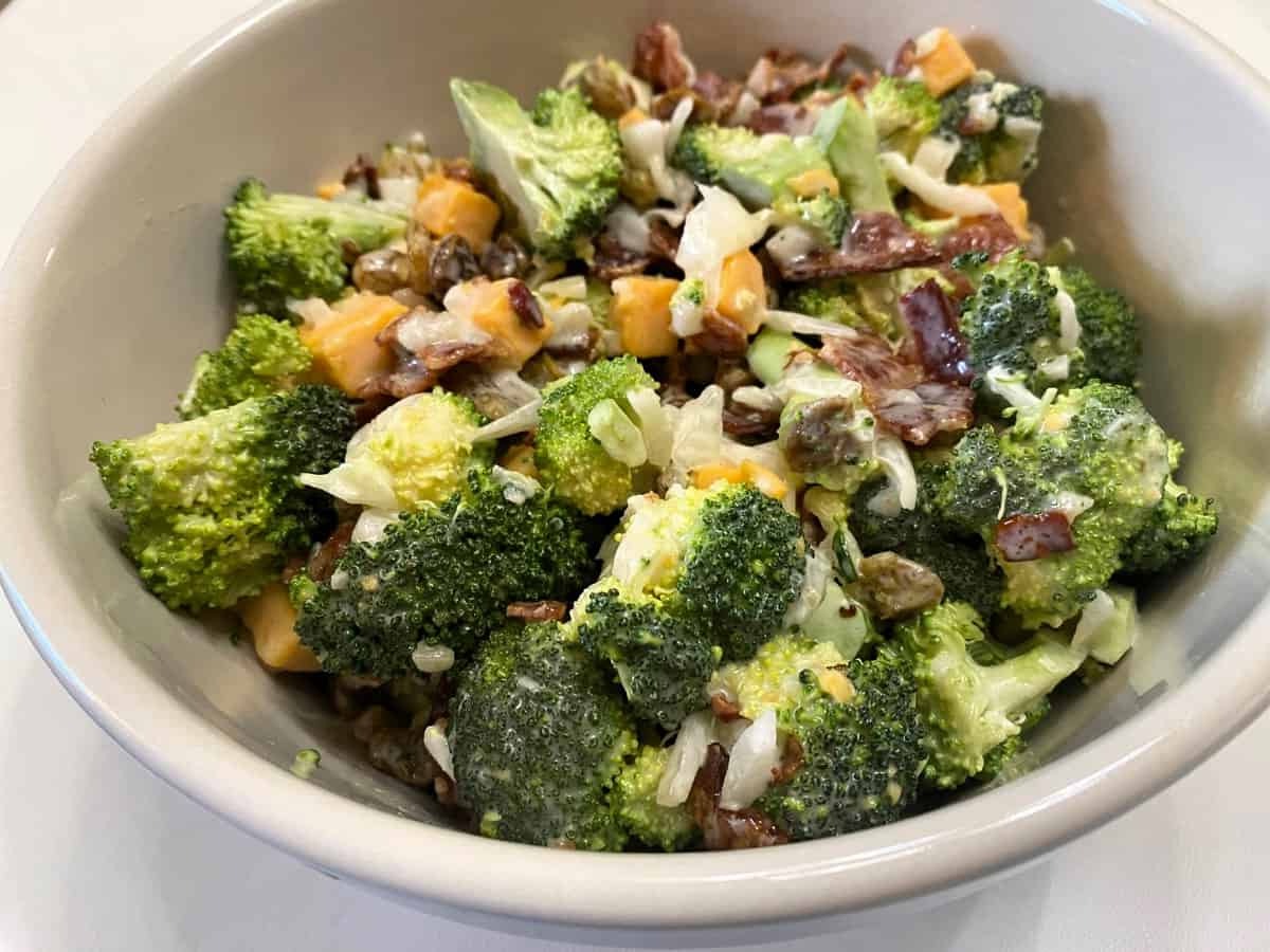 Broccoli Raisin Salad Recipe