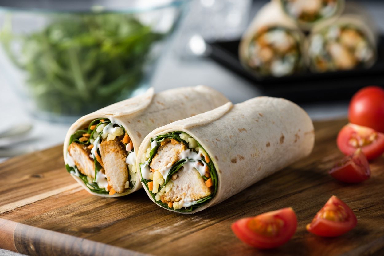 Buffalo Chicken Wraps Recipe