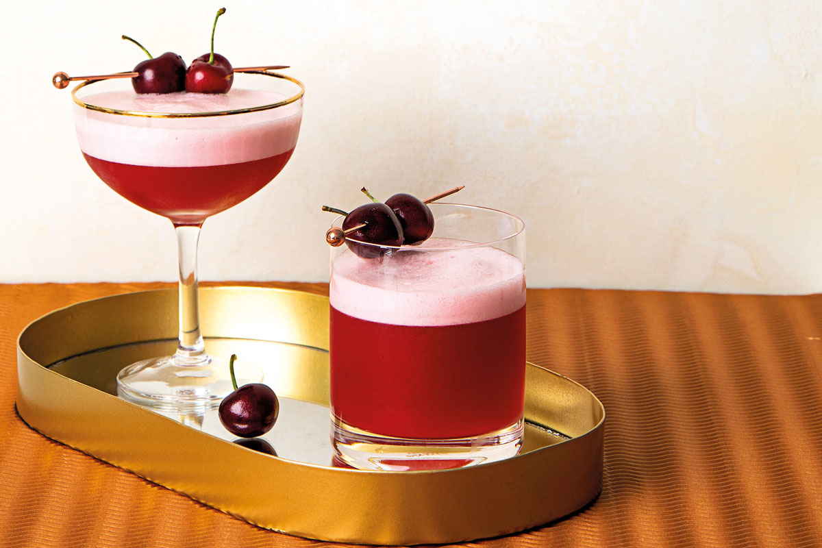 Cherry Vodka Sour Recipe