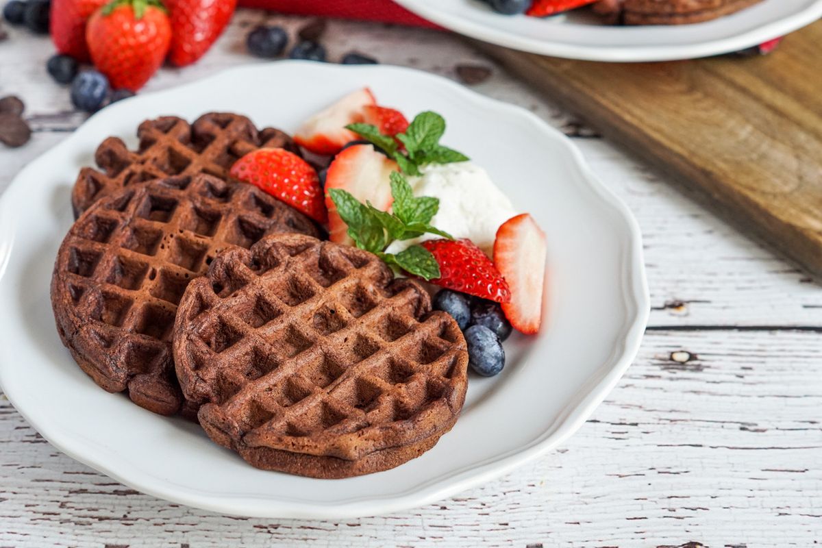 Chocolate Waffles Recipe