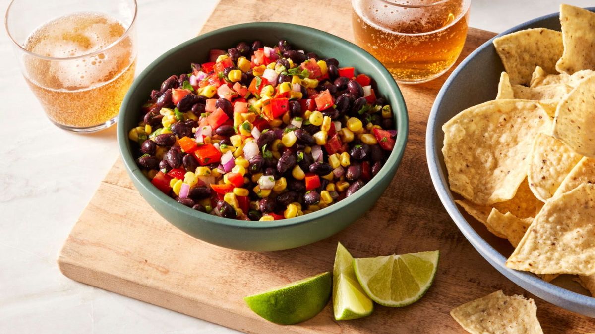 Cilantro Black Bean and Corn Salsa Recipe