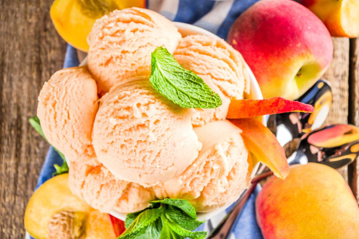 Georgia Peach Ice Cream Recipe
