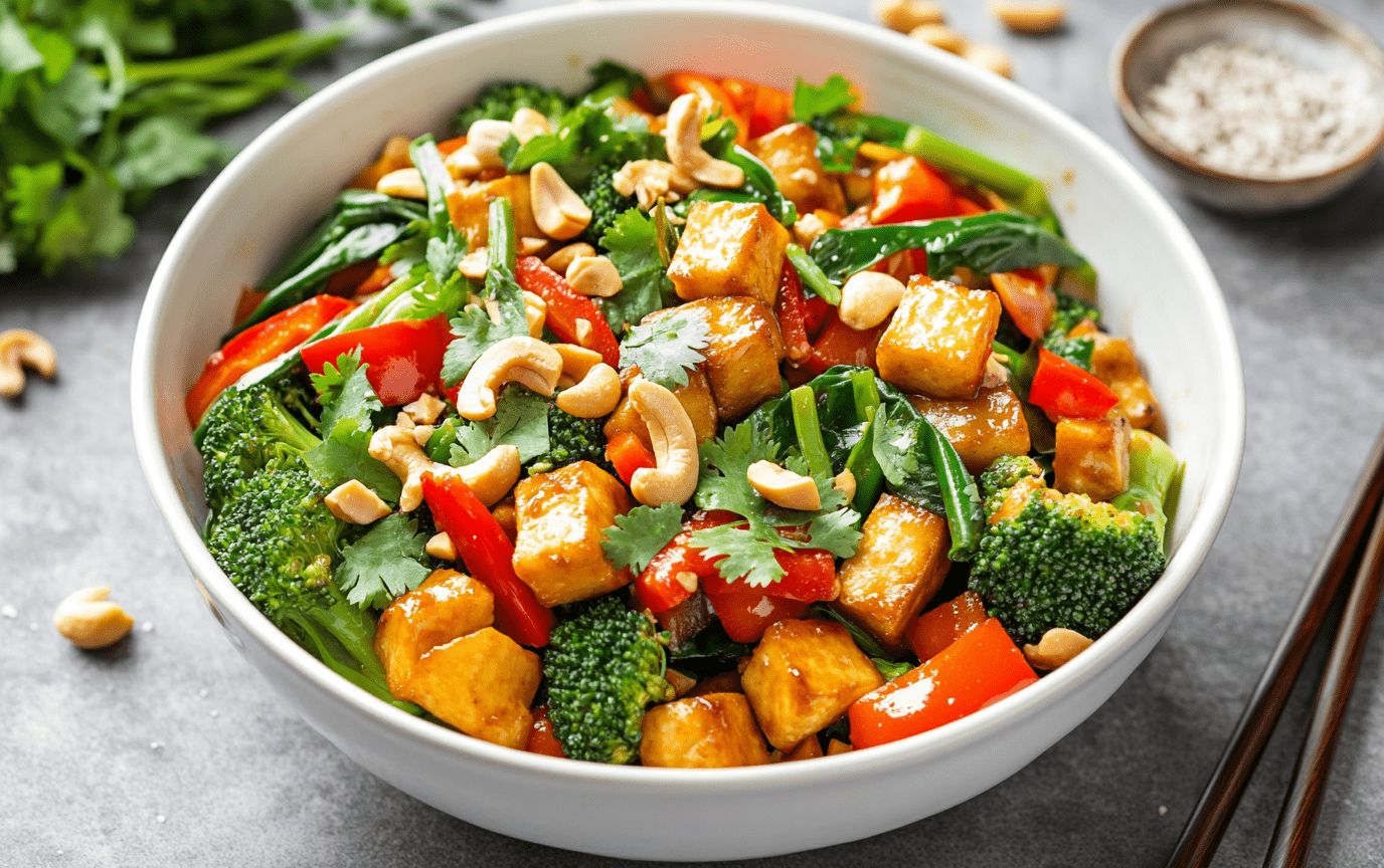 Ginger Veggie Stir Fry Recipe