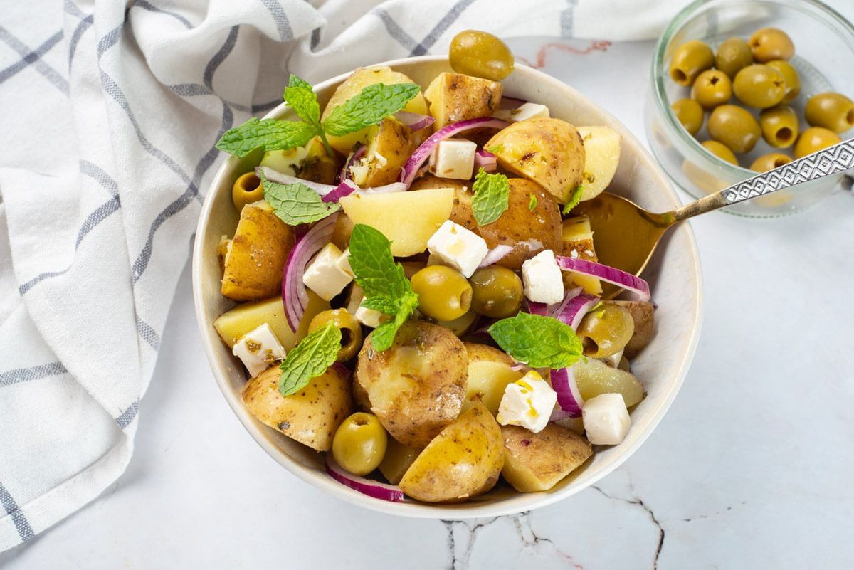 Greek Potato Salad Recipe
