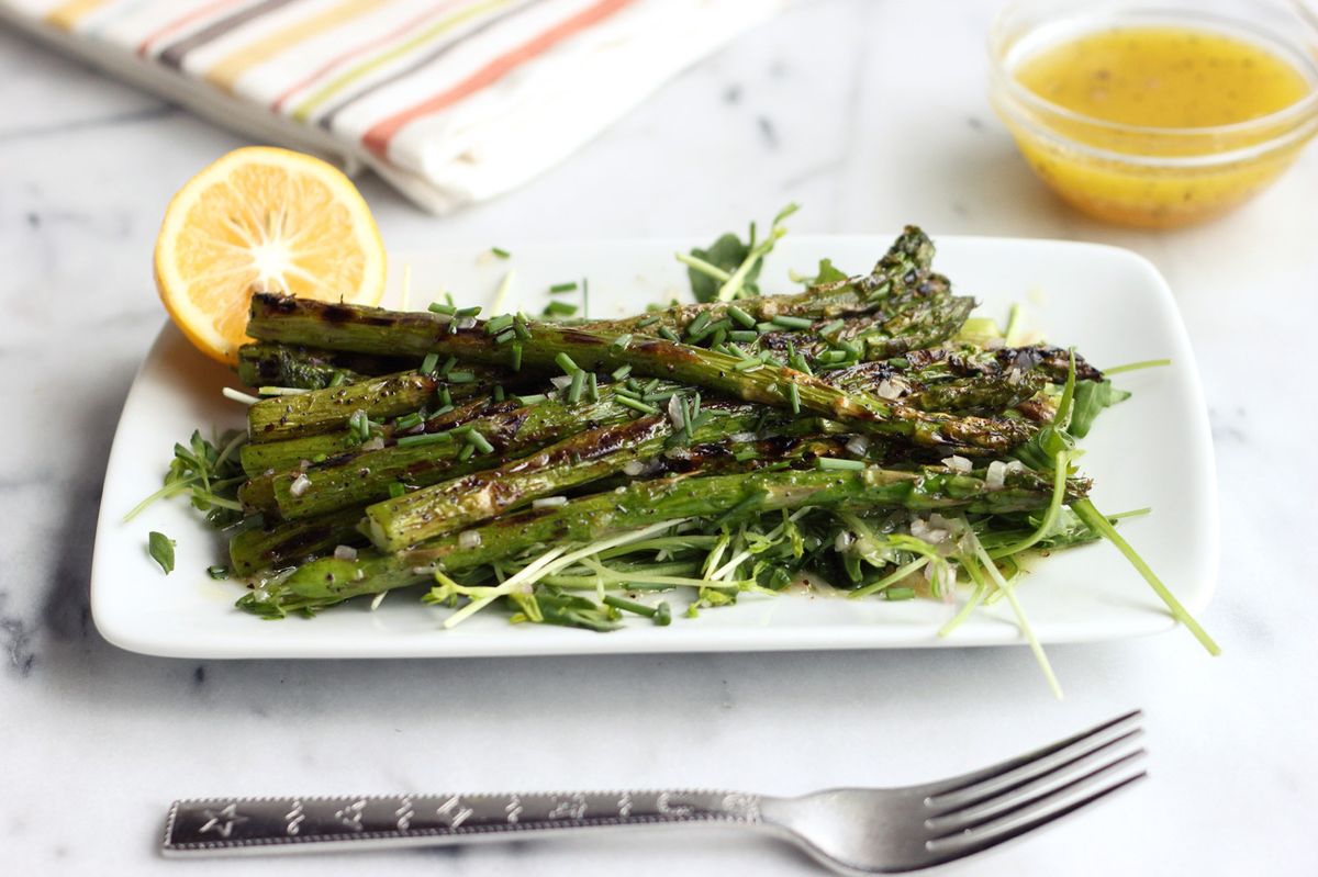 Grilled Asparagus Salad Recipe