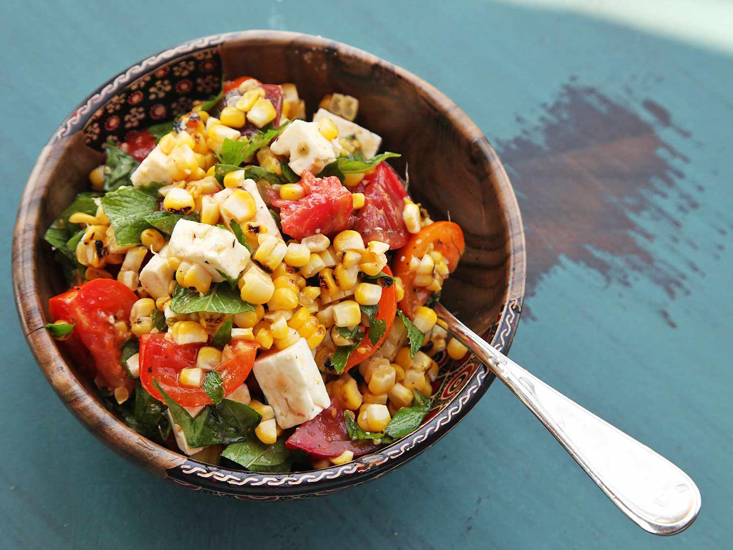 Grilled Corn Salad Recipe