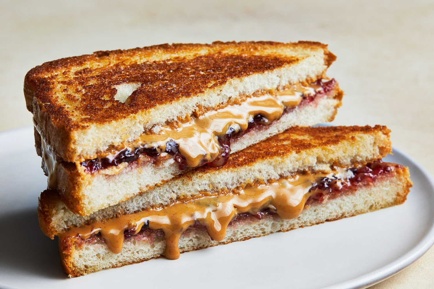 Grilled Peanut Butter and Jelly Sandwich Recipe