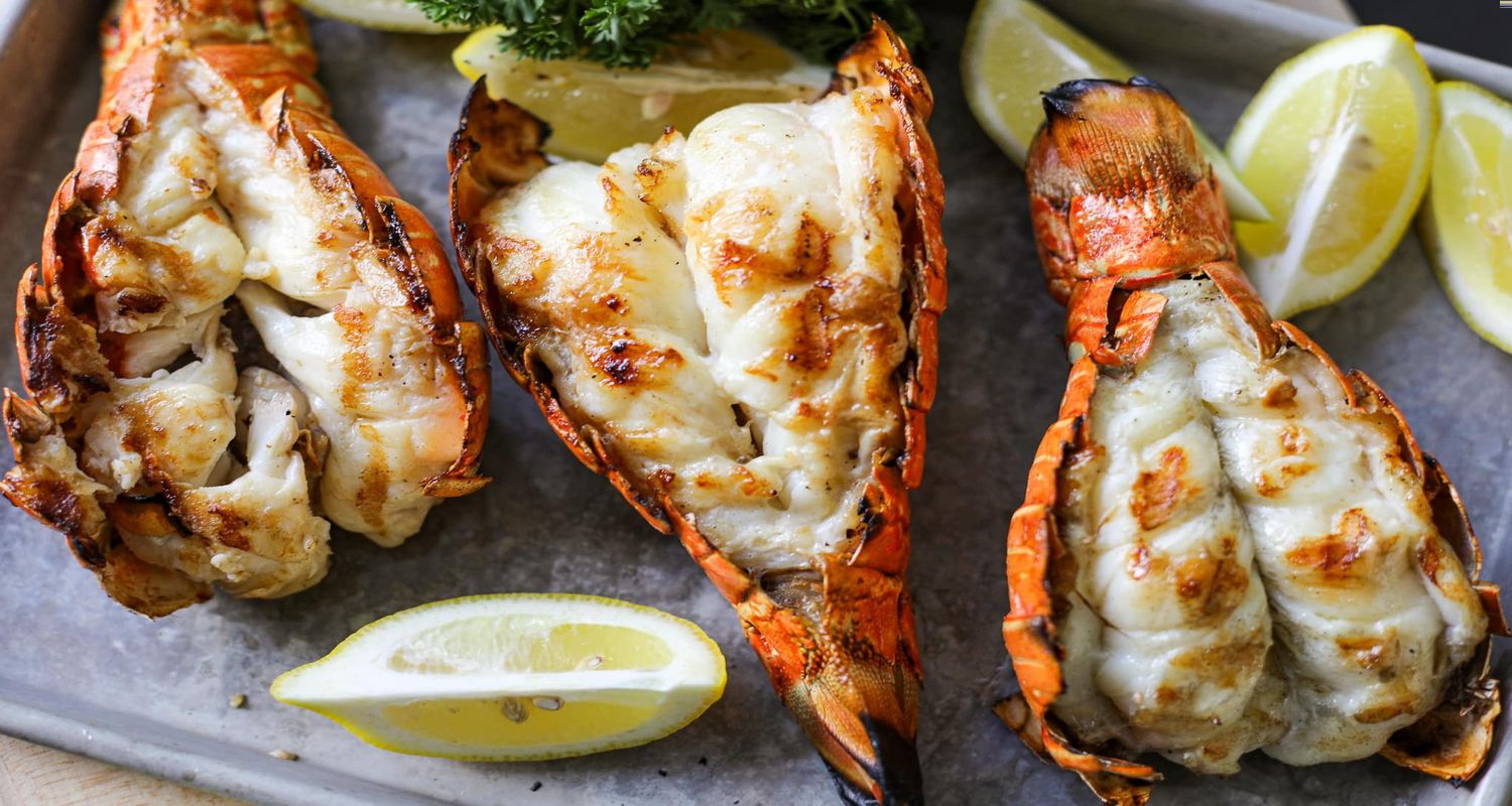 Grilled Rock Lobster Tails Recipe