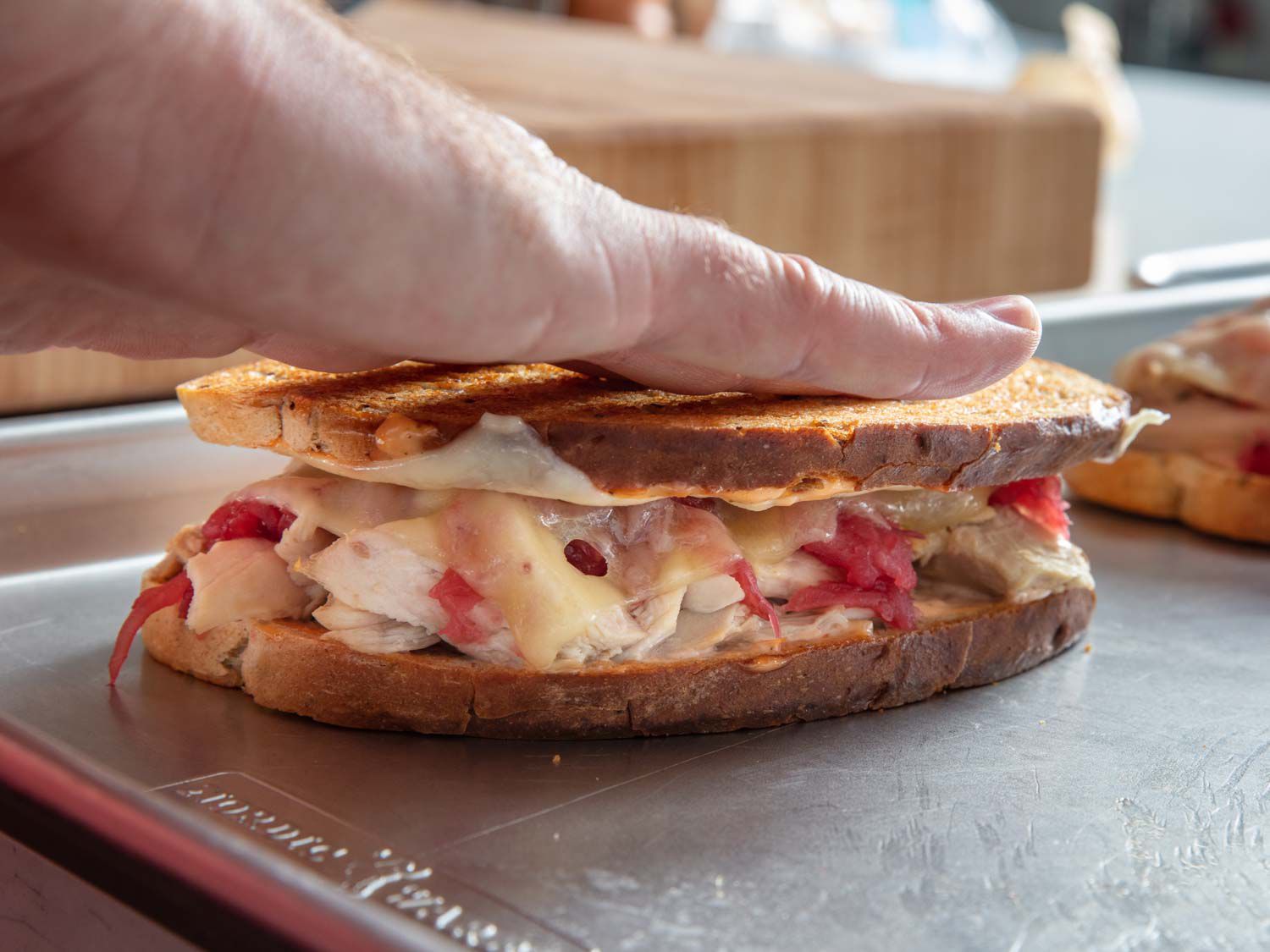 Grilled Turkey Reuben Sandwich Recipe