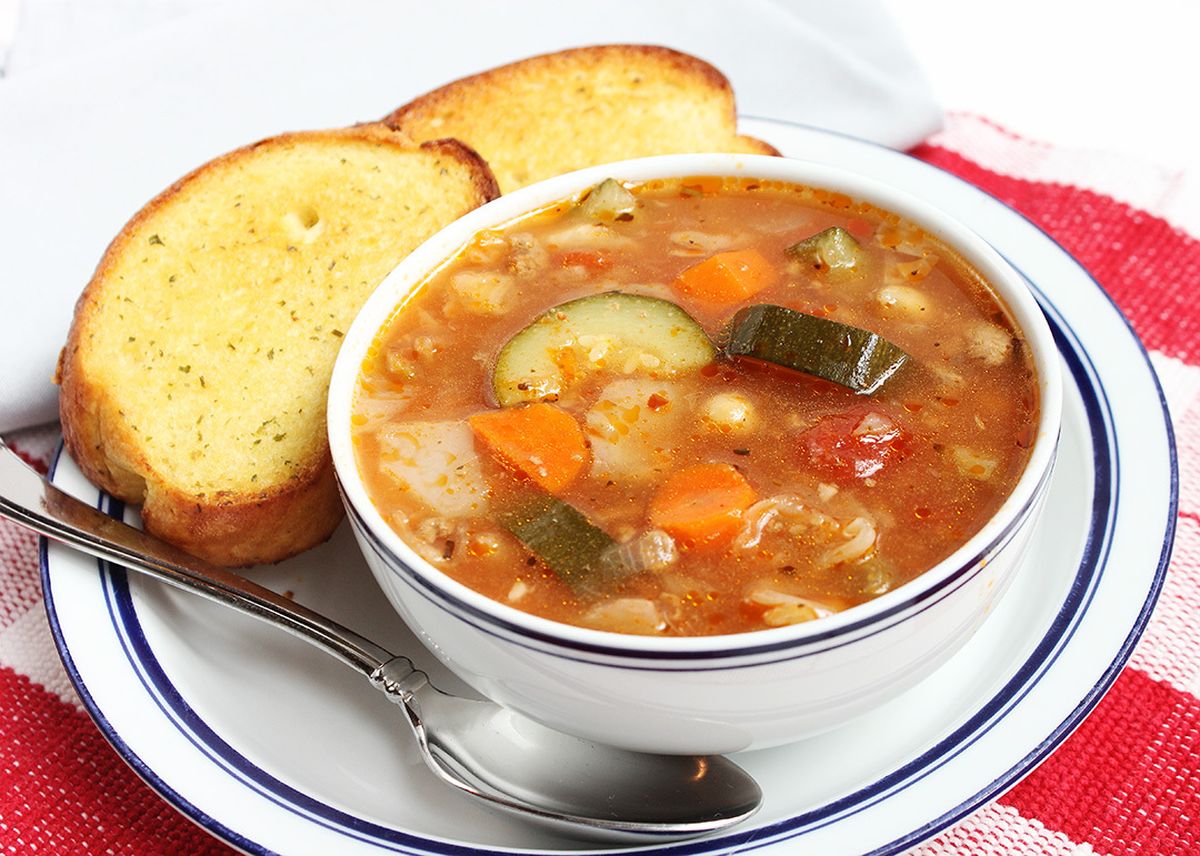 Ground Beef Vegetable Soup Recipe