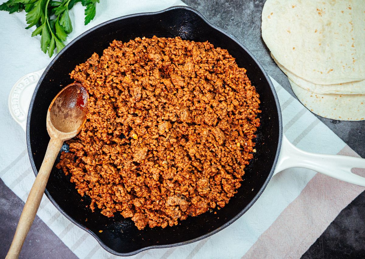 Ground Beef with Taco Seasoning Recipe