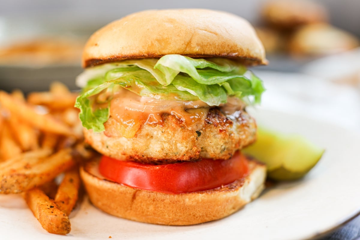 Ground Chicken Burgers Recipe