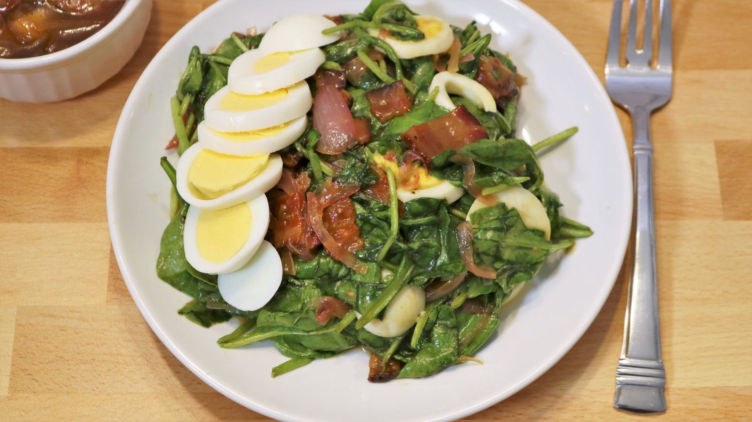 Hot Bacon Dressing Recipe