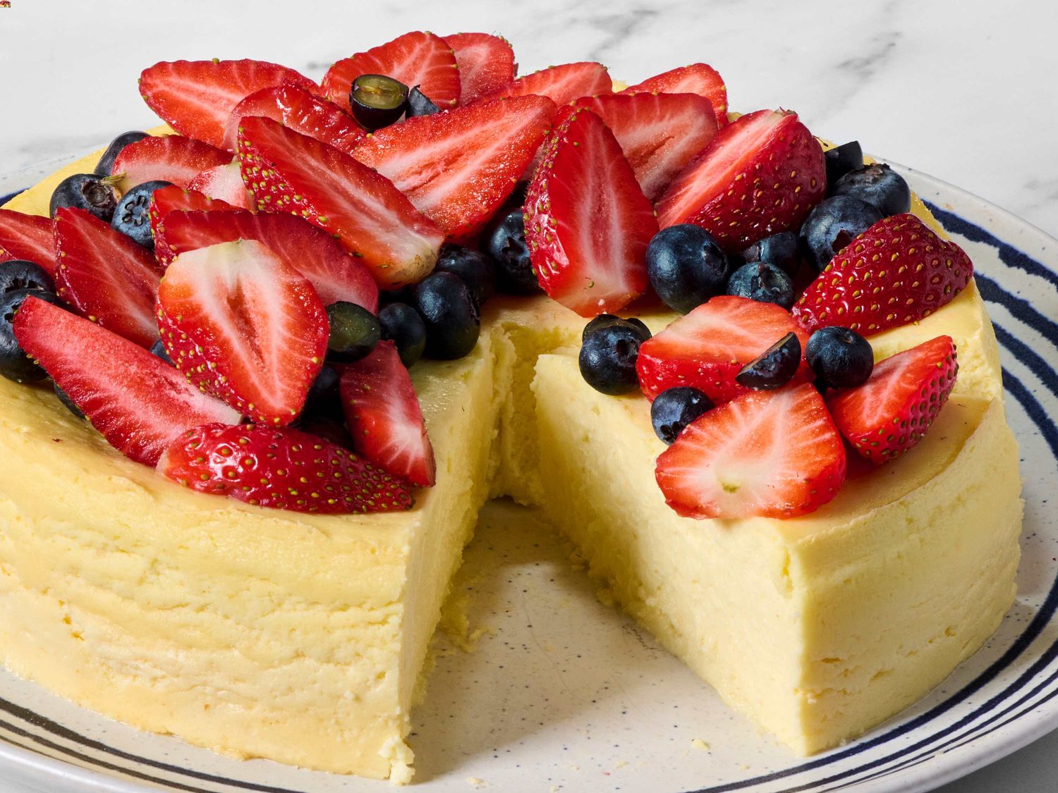 Italian Cream Cheese and Ricotta Cheesecake Recipe